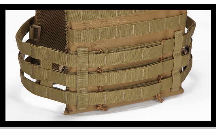 Customized logo Lightweight Jumpable Plate Carrier JPC Vest